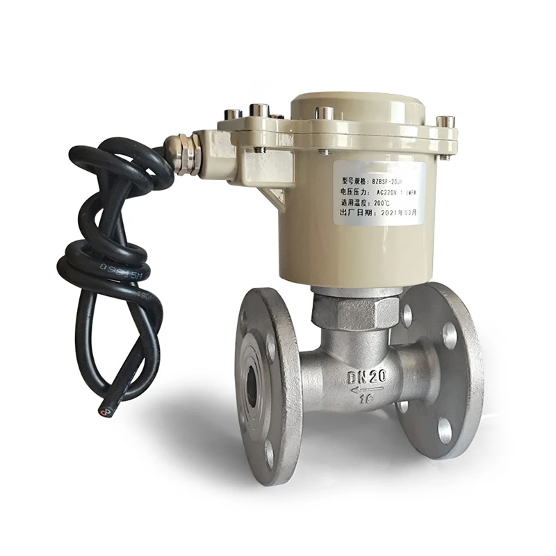 Zanglamaydigan po'latdan yasalgan solenoid valfi